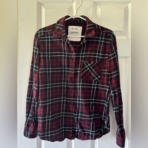 Flannel boyfriend fit